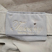 Euroseat Breeches *fair, dingy, stains, threads, v.puckered, discolored, undone stitching