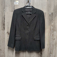 Wool Show Jacket *fair, older, lining tears, missing button, washed?wrinkled
