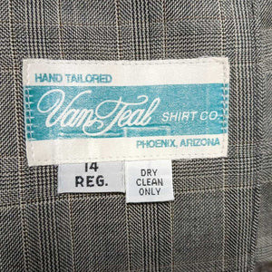 Show Jacket *fair, older, v.stained lining, v.crinkled/washed?, shortened sleeves