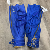 Pr Ice Soaking Boots, Zips, Wither strap, Thick foam ankles *gc, MISSING Grommet, lining: peeling, film?mold, mnr dirt & stains
