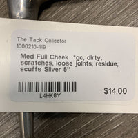 Med Full Cheek *gc, dirty, scratches, loose joints, residue, scuffs
