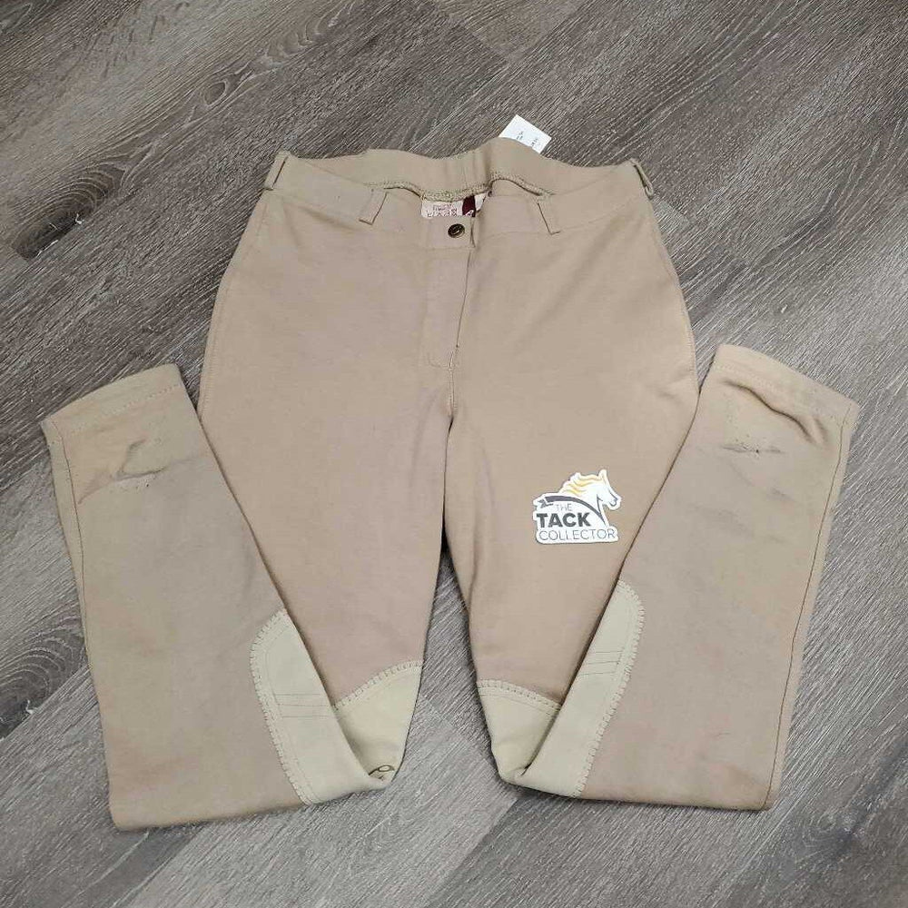 Hvy Cotton Breeches *gc, seat & legs: v.pilly & rubs, mnr stains, hair