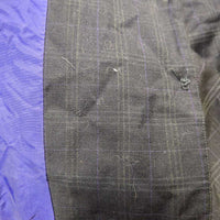 Show Jacket *fair, v.wrinkled, shrunk? washed, loose lining, hairy, mnr dirt, lining rip
