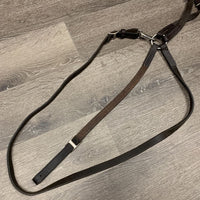 Thick Soft Leather Western Running Martingale, adj *vgc, older