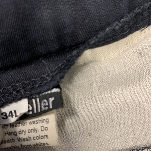 Hvy Full Seat Breeches *older, faded, gc, pilly lining, seam hole/pulled