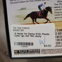 A Horse for Danny DVD, Plastic Case *gc, mnr film, dusty
