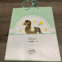 Glitter Rocking Horse Gift Bag
