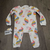 BABY LS Shirt & Pants *vgc, stains, mnr hair
