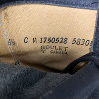 Pr Short Western Roper Boots, Laces *gc, undone sole stitching, mnr dirt, scuffs/scrapes, older, rundown heel, edge rubs
