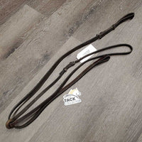 Narrow Soft Flat Standing Martingale, rubber stopper *gc, dirt, scraped edges, sm knicks, cracked stopper
