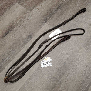 Narrow Soft Flat Standing Martingale, rubber stopper *gc, dirt, scraped edges, sm knicks, cracked stopper