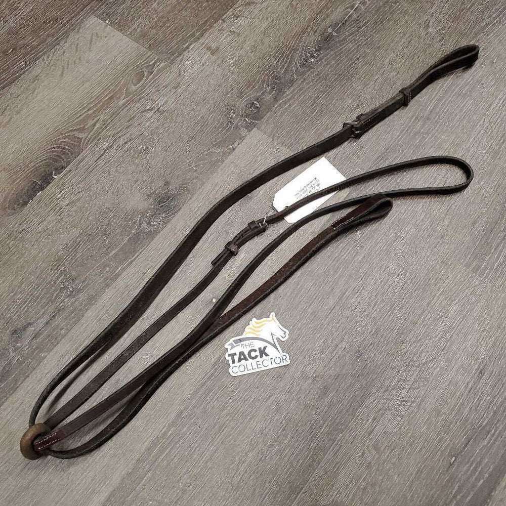 Narrow Soft Flat Standing Martingale, rubber stopper *gc, dirt, scraped edges, sm knicks, cracked stopper