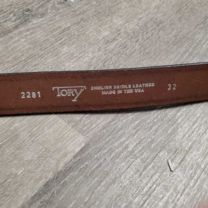 Leather Belt, Hoof Pick Buckle *like new, v.mnr dents, dust & scratches