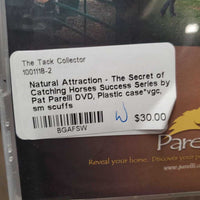 Natural Attraction - The Secret of Catching Horses Success Series by Pat Parelli DVD, Plastic case*vgc, sm scuffs
