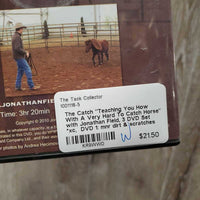 The Catch "Teaching You How With A Very Hard To Catch Horse" with Jonathan Field, 3 DVD Set *xc, DVD 1: mnr dirt & scratches