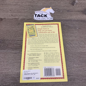 Home Wisdom, the Old Farmer's Almanac by J. Vara *vgc