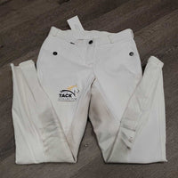 Full Seat Breeches *gc, stained, dingy, seam puckers, older?
