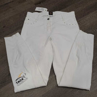 Full Seat Breeches, Bling *vgc, mnr seat stains, seam puckers