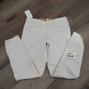 Side Zip Breeches *gc, clean, dingy, threads, older, pills, seam puckers, stained knees