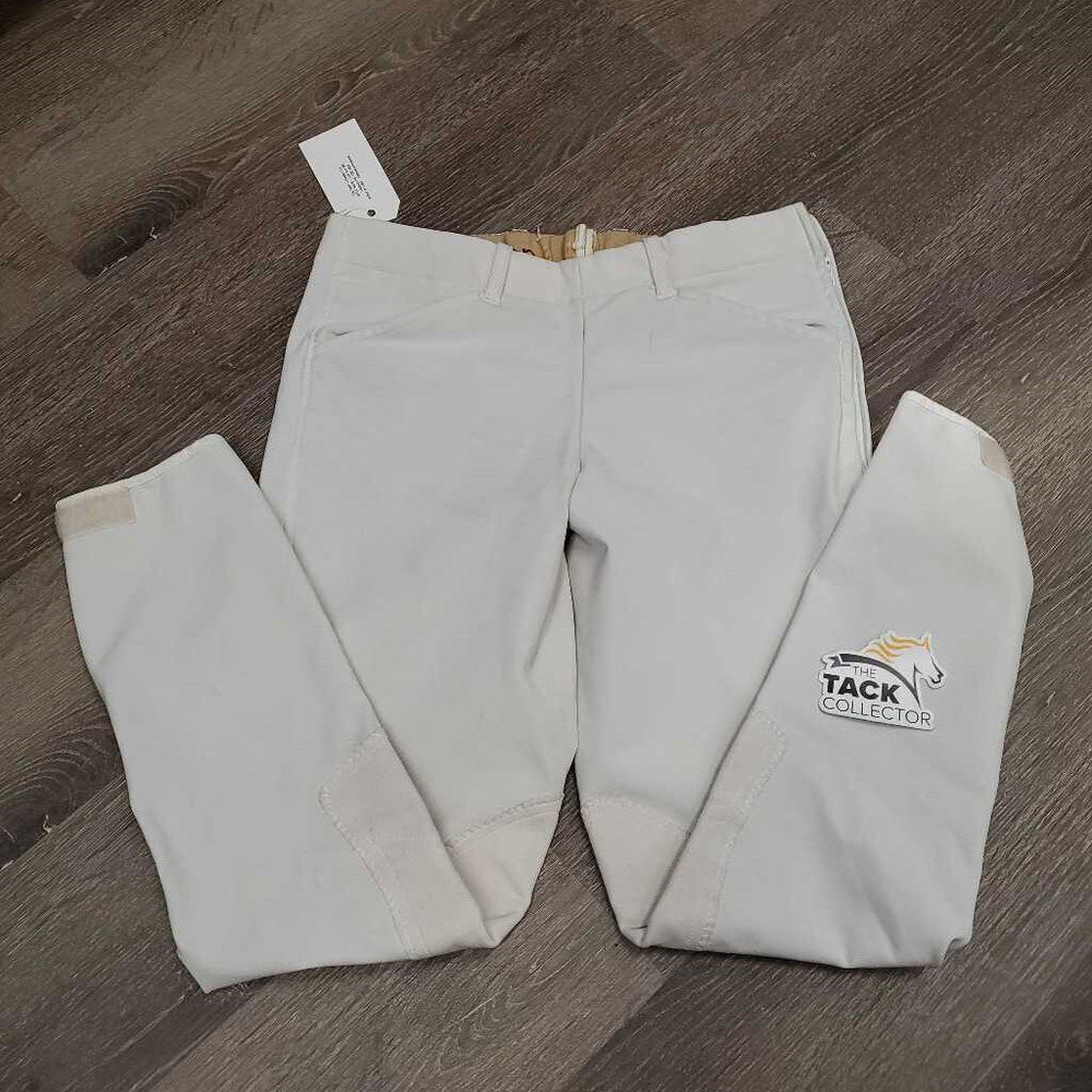 Side Zip Breeches *gc, clean, dingy, threads, older, pills, seam puckers, stained knees