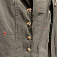 JUNIORS BOYS Technical Show Jacket *gc, faded, mnr dirt?dust & stain?, seam puckers, lining piping rubs, older
