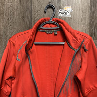 Fleece Lined Jacket, Zip *older, fair, v.pilly/snags, dirty, shavings, faded
