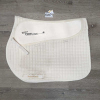 Contender II Shimmable Quilt Jumper Saddle Pad *gc, mnr hair, dingy, stained, pilly
