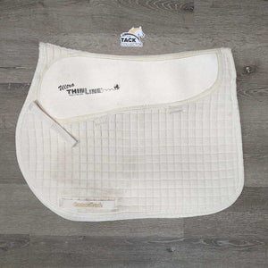 Contender II Shimmable Quilt Jumper Saddle Pad *gc, mnr hair, dingy, stained, pilly