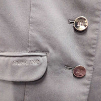Show Jacket, buttons *vgc, mnr dirt, stained/discolored back & sleeves
