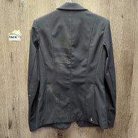 Show Jacket, buttons *vgc, mnr dirt, stained/discolored back & sleeves
