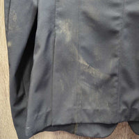 Show Jacket, buttons *vgc, mnr dirt, stained/discolored back & sleeves

