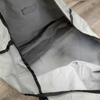 Hanging Blanket - Bandage Storage Bag *gc, marker, clean, sm holes, stains & creases
