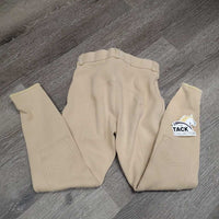 Hvy Cotton Euroseat Breeches *gc, mnr hair, older, hairy velcro
