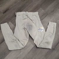 Full Seat Breeches, Side Zip *gc, seat: stains & stretched, seam puckers, pilly & rubs, older?
