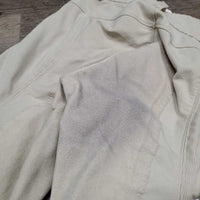 Full Seat Breeches, Side Zip *gc, seat: stains & stretched, seam puckers, pilly & rubs, older?
