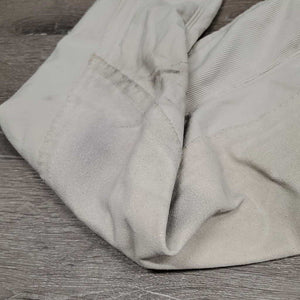 Full Seat Breeches, Side Zip *gc, seat: stains & stretched, seam puckers, pilly & rubs, older?