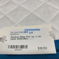 Baby Pad *xc, v. sm stains
