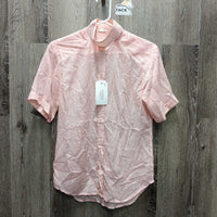 SS v.thin Show Shirt *gc, older, pit rubs, mnr threads, faded, collar puckers
