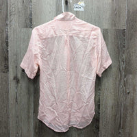 SS v.thin Show Shirt *gc, older, pit rubs, mnr threads, faded, collar puckers
