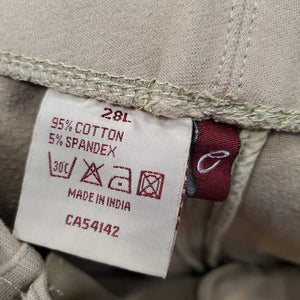 Hvy Cotton Breeches, Pull On *gc, pilly knees, older, discolored seat & legs