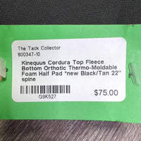 Cordura Top Fleece Bottom Orthotic Thermo-Moldable Foam Half Pad *new
