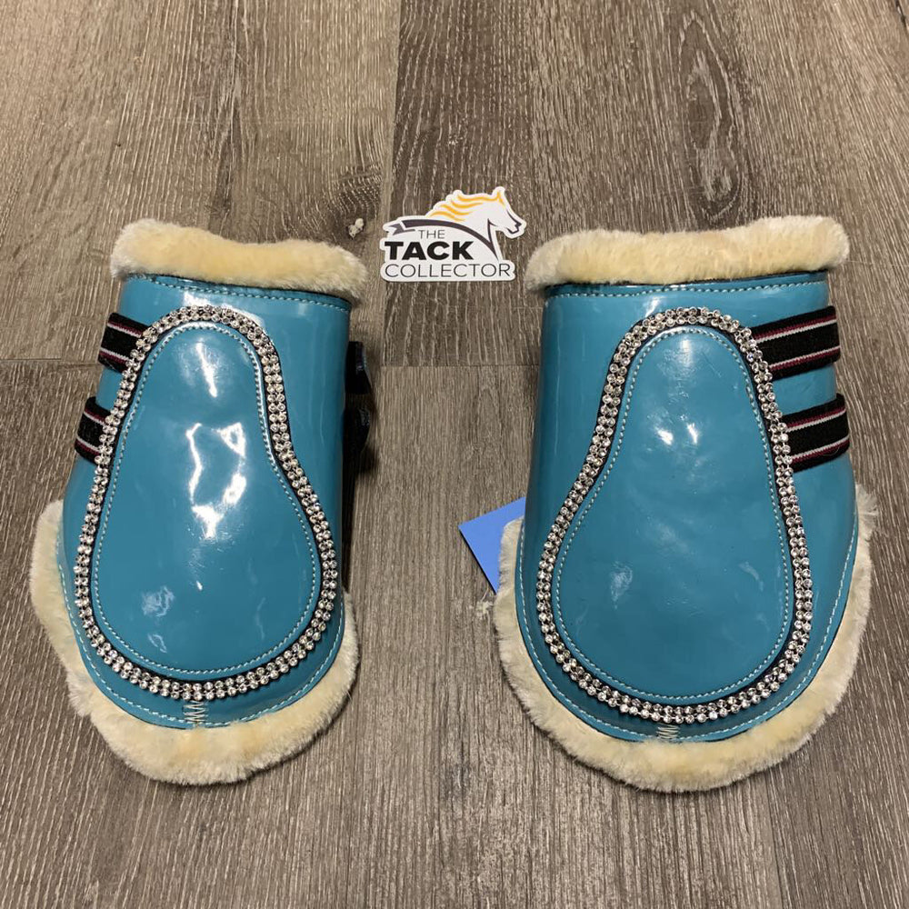 Pr Hind Boots, tabs, bling *like new