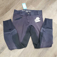 Full Seat Breeches *fair, older, v.faded, discolored, wavy seams, sm seam holes, stains
