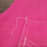 JUNIORS Hvy Cotton Euroseat Breeches, Pull ON *vgc, mnr stains, undone stitches & faded edges
