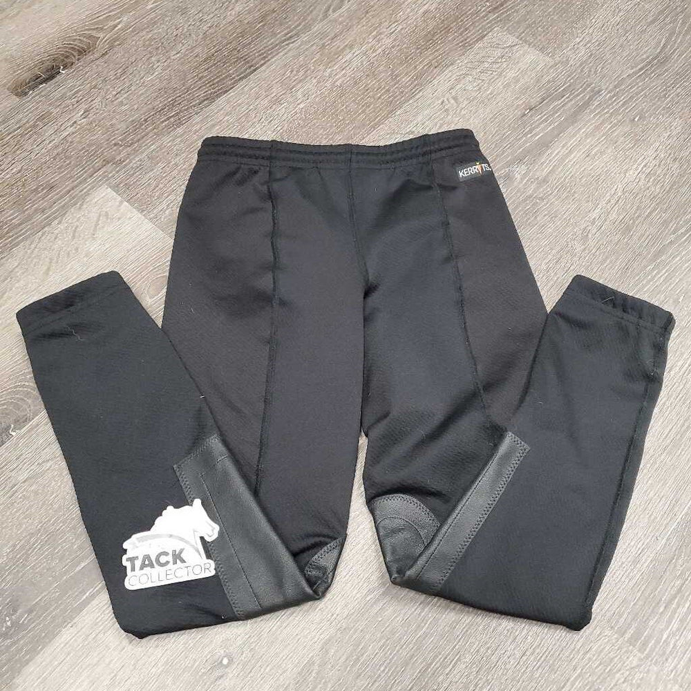 JUNIORS Ribbed Riding Tights, drawstring waist *gc, older, seam rubs/frays, mnr hair