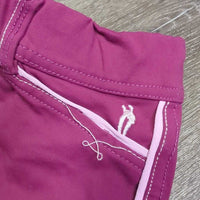 JUNIORS Euroseat Riding Tight Breeches *gc, mnr undone stitching/threads, hair & stains?
