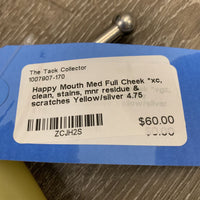 Med Full Cheek *xc, clean, stains, mnr residue & scratches
