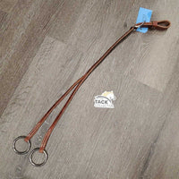 Thick Harness Leather Western Running Martingale Attachment, adjustable *like new, mnr rubs
