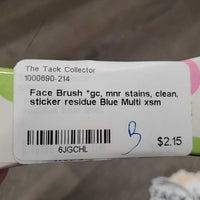 Face Brush *gc, mnr stains, clean, sticker residue
