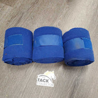 3 Thick Polo Wraps *gc, clean, hairy, torn edges, clumpy
